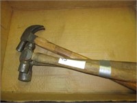 3 small hammers