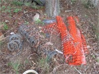 Small roll net wire, barbed wire, safety fencing