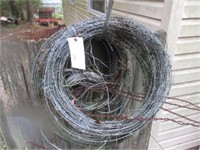 Barbed wire, electric wire, PVP pipe