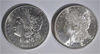 1881-S & 1904-O CH BU MORGAN DOLLARS