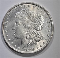 1878 7TF MORGAN DOLLAR, AU