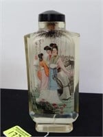 INSIDE PAINTED CHINESE SNUFF BOTTLE