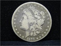 1879-CC MORGAN SILVER DOLLAR