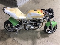 Custom mini motorcycle