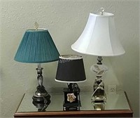 R2- 3 Assorted Table Lamps