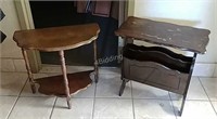 R2- Two Vintage Wooden Tables