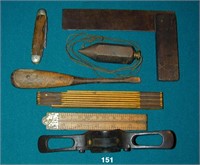 Lot: Leather shave; Perfect-Handle screwdriver; &c