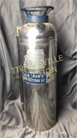 23” vintage fire extinguisher