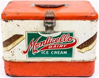 Antique Monticello Dairy Co. Ice Cream Cooler