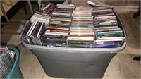 Large tote full of music CDs (736)