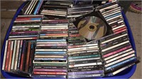Large tote full of music CDs, (736)