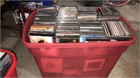 Large tote full of music CDs (736)