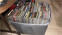 Large tote full of music CDs, (736)