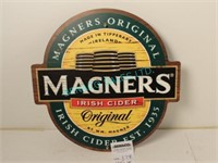 1X, 17.5" X 18" MAGNERS CIDER SIGN