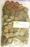 3 Pounds 1 Oz of Misc Date Wheat Cents