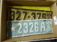 License plates