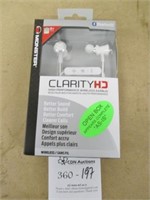 Monster Clarity HD In-Ear Bluetooth Headphones