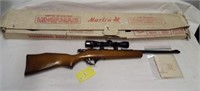 Marlin model 15YN bolt action .22 LR rifle with