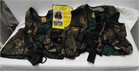 (2) Hunter Safety System camouflage harnesses.