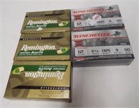 (5) Boxes (25 Total shells) of 12 gauge 2 3/4"