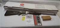 Ruger No. 1 405 Win single shot rifle. Stainless