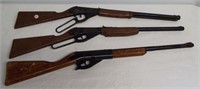 (3) Daisy BB guns including model 111, model 111B