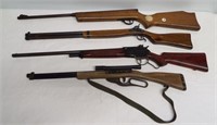(4) Toy guns of various styles including Parris