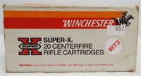 (19) Winchester Super X 308 180 grain rounds.