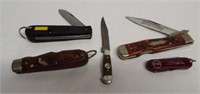 (5) Various knives including Star No. 3358B with