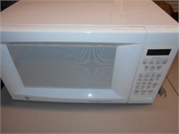 White GE Microwave Oven