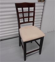 1 Standard Height Bar Stool Back Height is 35 1/2"