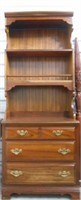 3 Drawer Chest with Hutch All Wood by Drew #2
