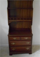3 Drawer Chest with Hutch All Wood by Drew