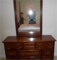 Dresser with Mirror by Kenlea Crafts
