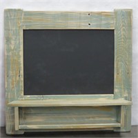 Farmhouse Shabby Chic Green Framed Blackboard