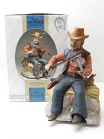 "The Fiddler" Cowboy Music In Motion Figurine