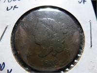 1830 - US Large One Cent Coin - Coronet