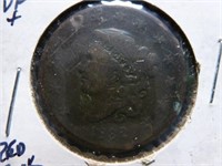 1832 - US Large One Cent Coin - Coronet