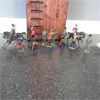 Horse & soldier figurines