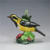 Stangl Black Throated Green Warbler #3814 - Mint