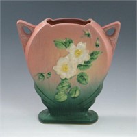 Roseville White Rose Vase - Mint