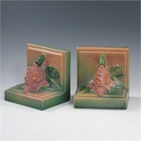 Roseville Water Lily Bookends