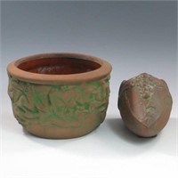 Peters & Reed Moss Aztec Bowl & Wall Pocket