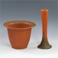 Roseville Florane Vase & Flower Pot