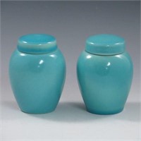 Rookwood Lidded Jars (2) - Mint