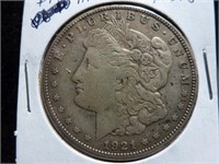 1921 - S US Morgan Silver Dollar