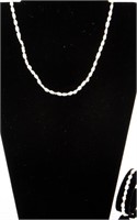 Jewelry 14kt Freshwater Pearl Necklace & Bracelet