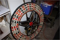 Large Crown & Anchor Wheel from Carnival/Fair 40.D