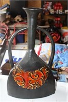 Large Tin Vase 18H