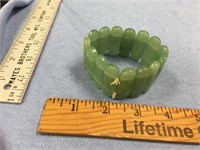 Jadeite stretch bracelet
